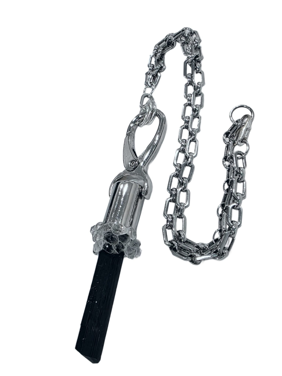 CANDY LIPSTICK-Black Tourmaline (Silver)
